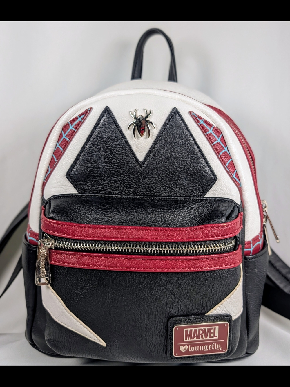Marvel x Loungefly Spider-Gwen Ghost-Spider Mini Backpack • Comic Style Marvel B
